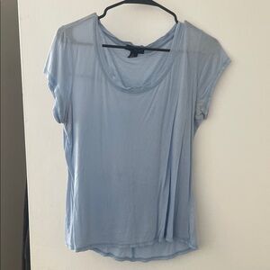 Willi Smith Soft Blue Women's Blouse